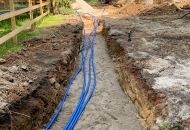 
                                  Erdwärme-Versorgungsleitungen