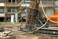 
                                  Bohrungen auf dem Erdsondenfeld