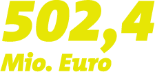 502.4 Mio. Euro